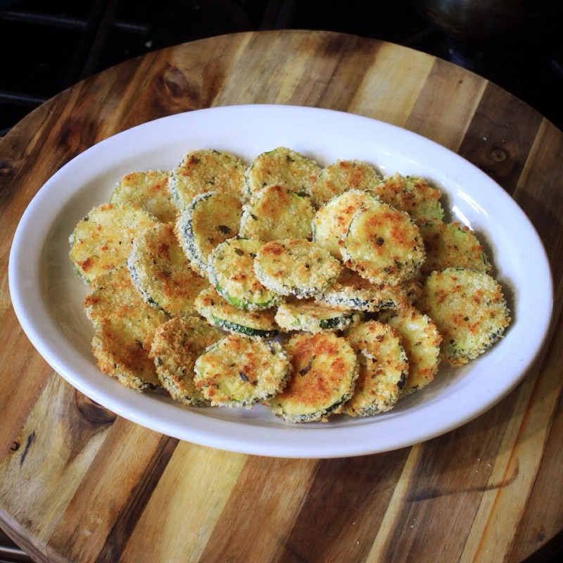 Crispy Baked Parmesan Zucchini