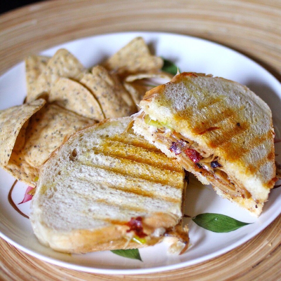 Forbidden Rice Blog | Vegetarian Turkey Pepper Panini