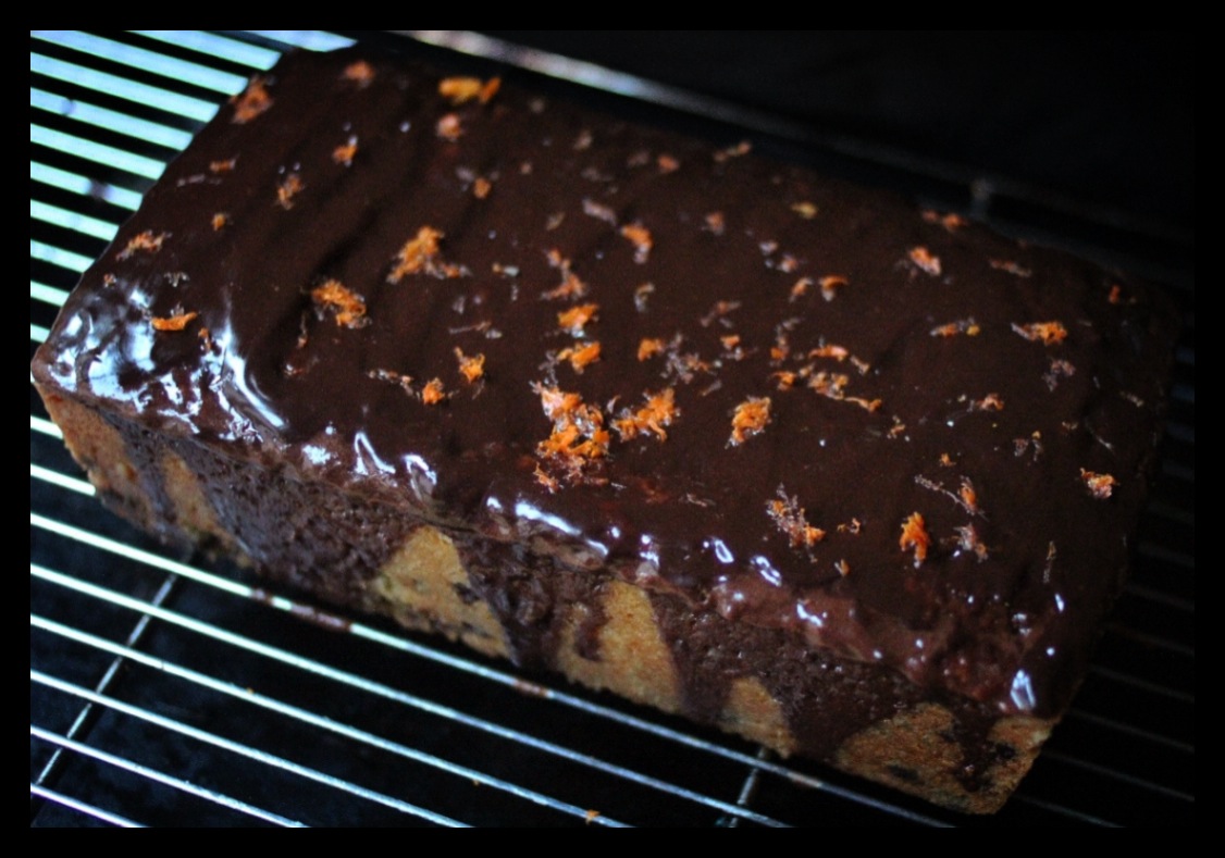 Forbidden Rice Blog | Chocolate Orange Cream Cheese Pound Cake