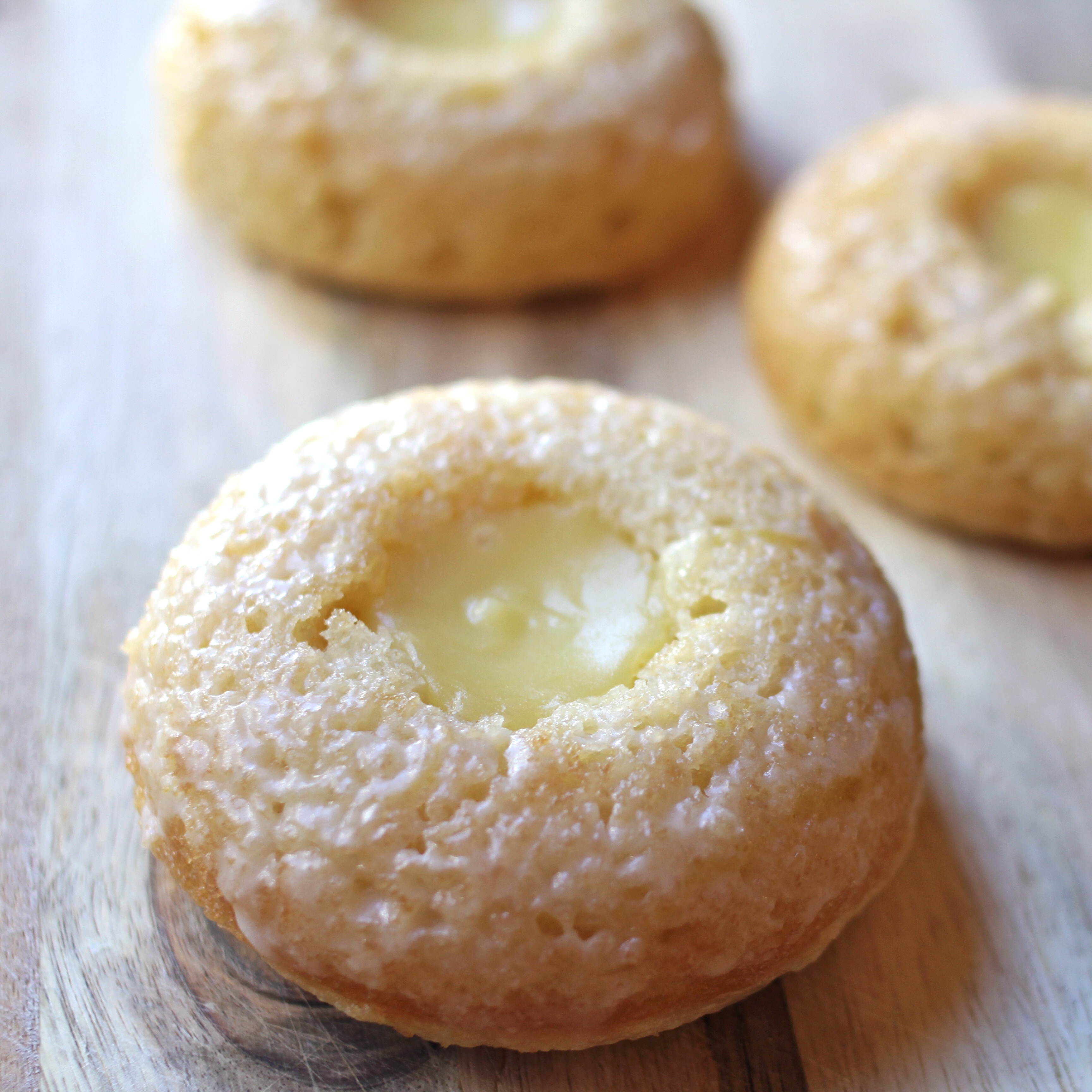 Forbidden Rice Blog | Baked Lemon Doughnuts with Homemade Lemon Curd