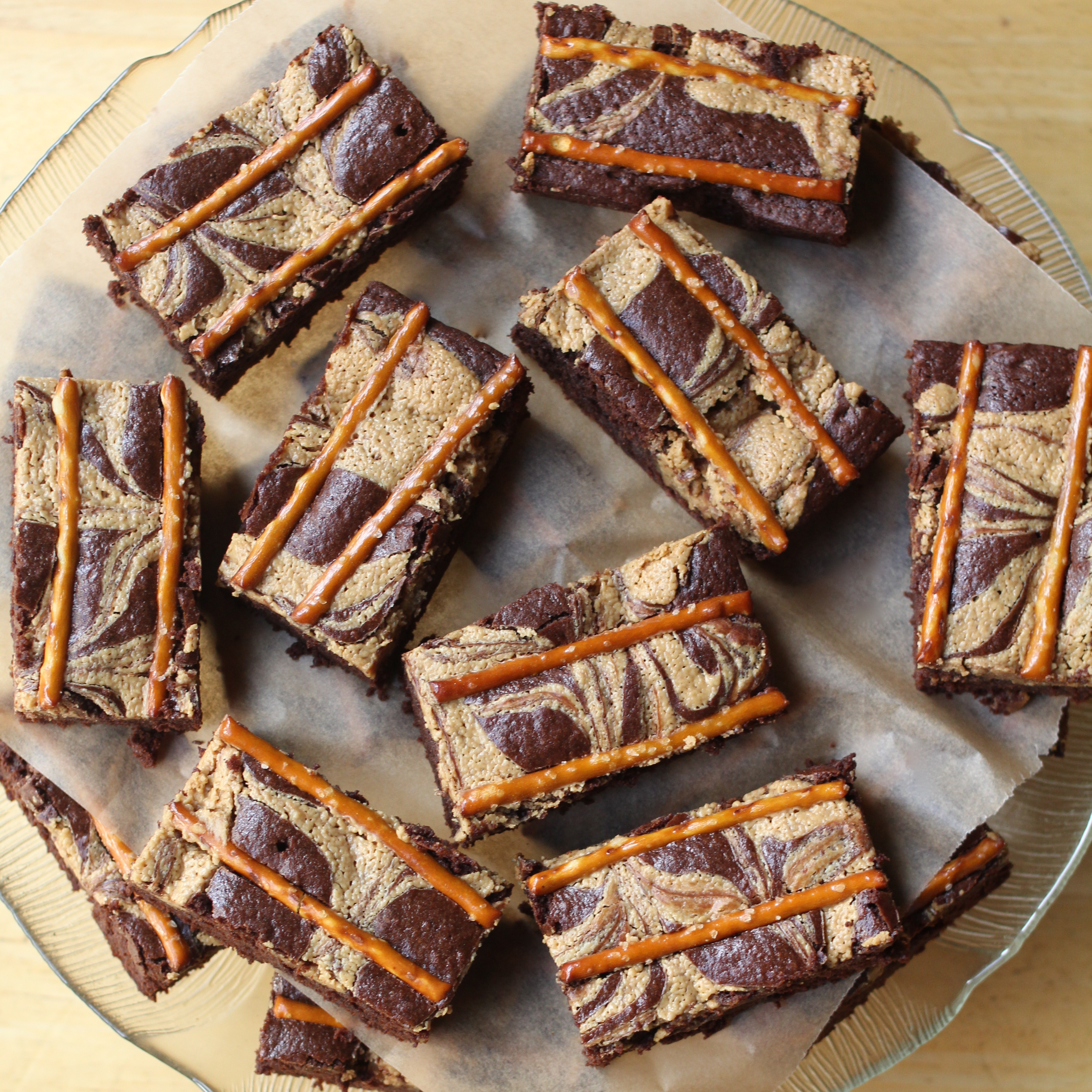 Forbidden Rice Blog | Chocolate Peanut Butter Pretzel Brownies