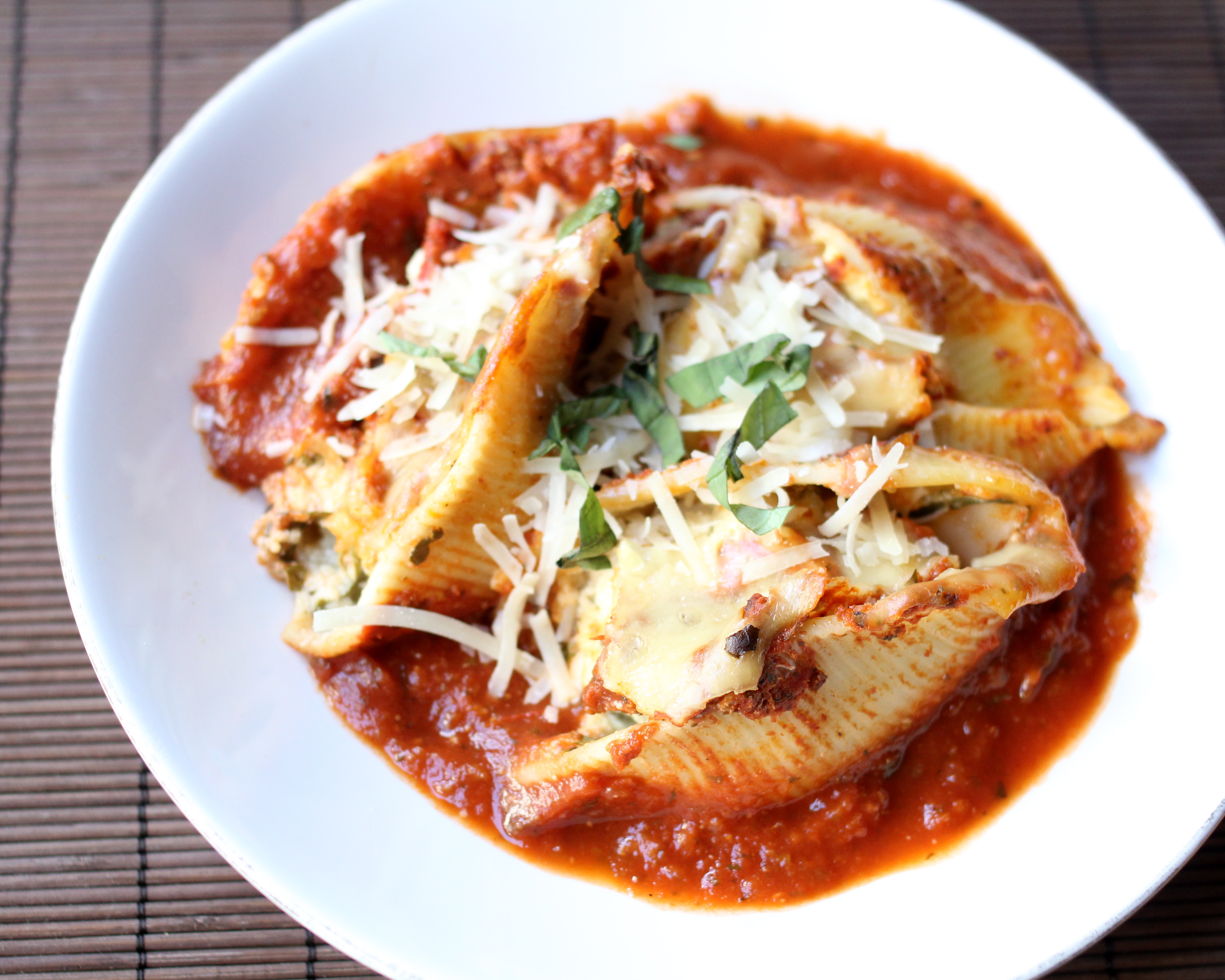 Forbidden Rice Blog | Spinach and Cheese Stuffed Shells