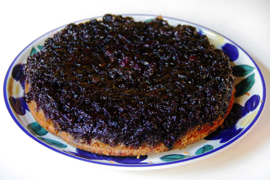 Forbidden Rice Blog | Blueberry Upside-Down Cake (1 of 7)