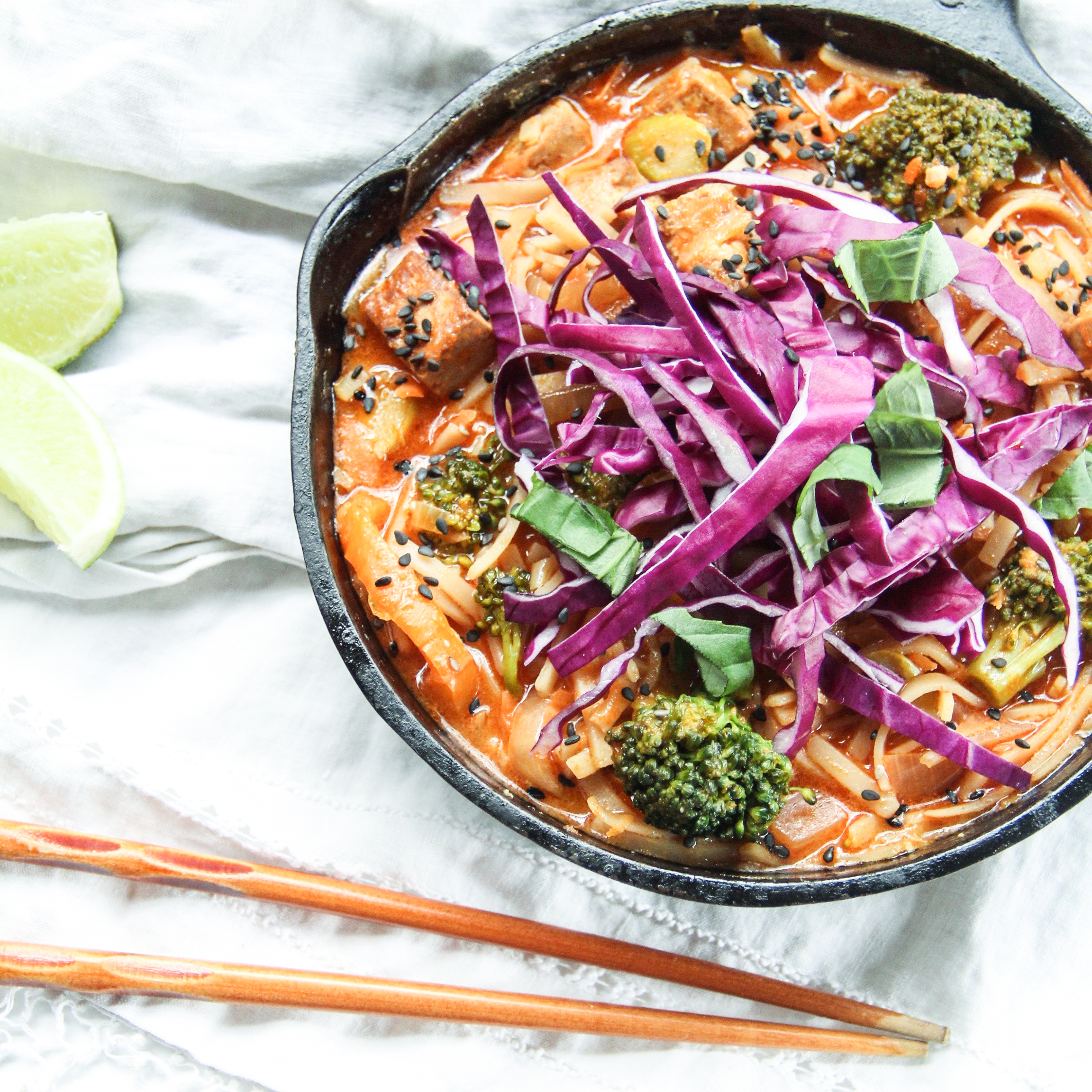 Forbidden Rice Blog | Bangkok Curry Noodles with Crisp Tofu (8 of 11)