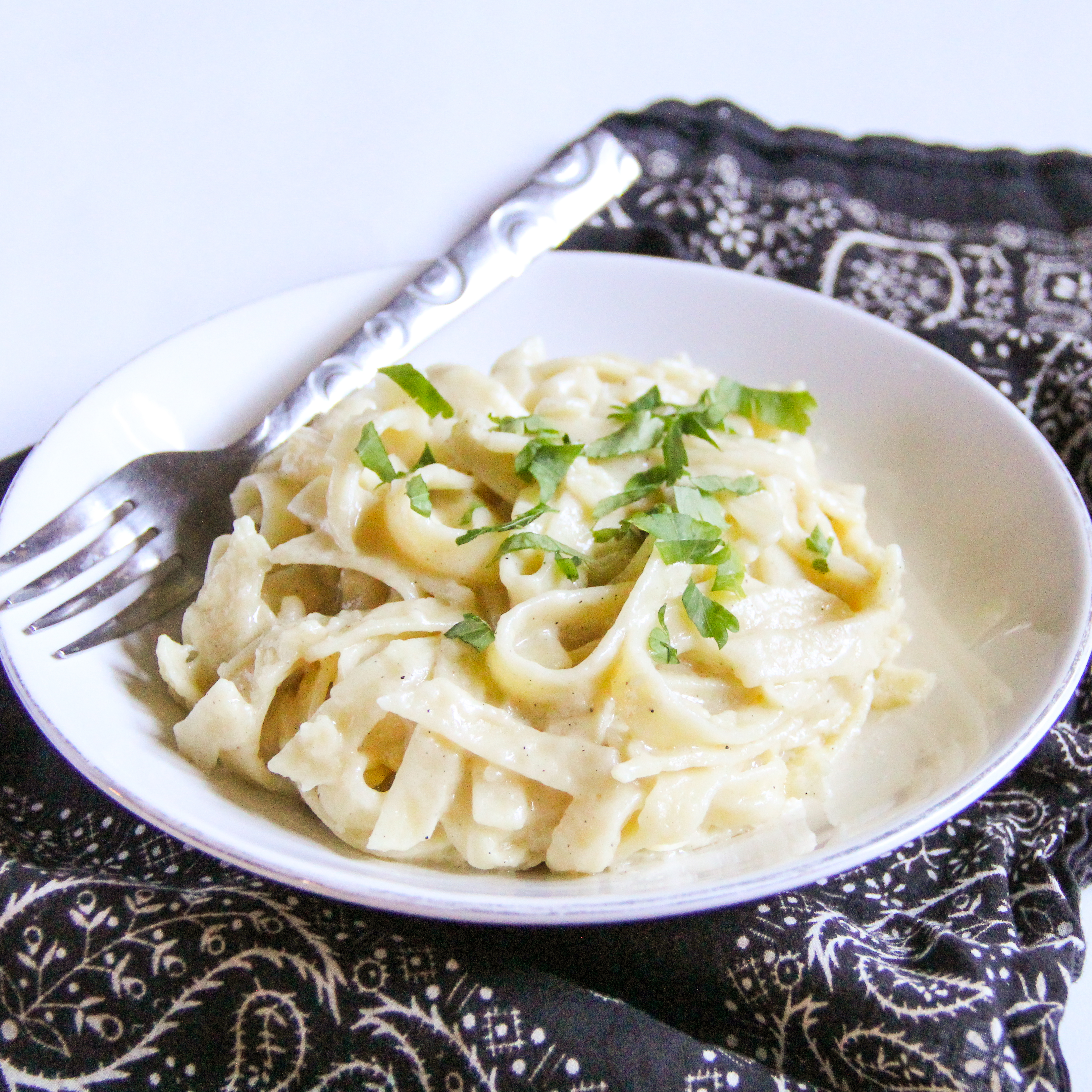 Forbidden Rice Blog | Fettuccine Alfredo (4 of 8)