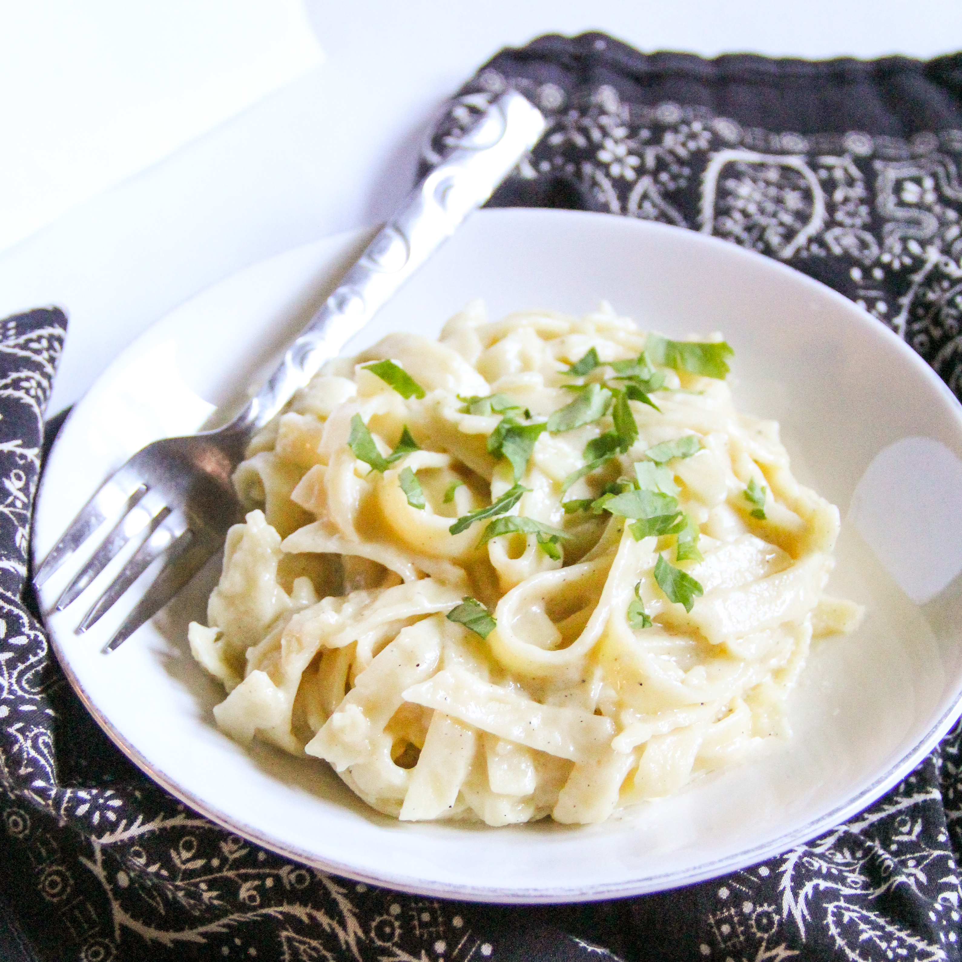 Forbidden Rice Blog | Fettuccine Alfredo (5 of 8)