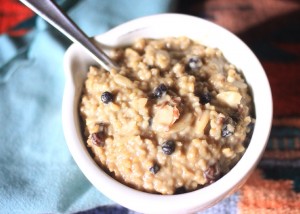 Blueberry Almond Steel Cut Oats | Forbidden Rice Blog