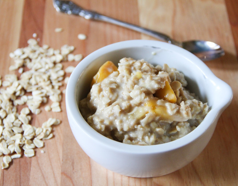 Peaches and Cream Oatmeal